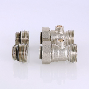 ᐉ Узел нижнего подключения 1/2"х 3/4" Евроконус с адаптером на 1/2" VALTEC прямой для радиатора, межосевое расстояние 50 мм ✔️ фото | ⏩ Pro-Greem