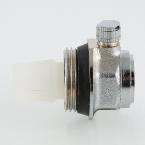 ᐉ Воздухоотводчик автоматический 1" нар.р. (левый) VALTEC для радиатора отопления / Кран Маевского на отопительную батарею (сбросник воздуха) ✔️ фото | ⏩ Pro-Greem