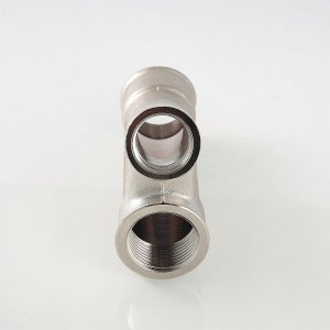 ᐉ Тройник для гильзы термодатчика 1/2"x1/2" вн.р. VALTEC косой 25 град. / Фитинг для подключения датчика температуры или ввода греющего кабеля в трубу ✔️ фото | ⏩ Pro-Greem