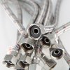 ᐉ Гибкая подводка для воды 40 см гайка-гайка 1/2" вн.р. VALTEC / Шланг для подключения холодного, горячего водопровода к бойлеру, бачку унитаза VTf.001.IS.0404040 ✅ фото | VALTEC ⭐ Pro-Greem