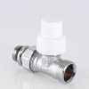 ᐉ Клапан термостатический радиаторный прямой 1/2" x 3/4" Евроконус VALTEC / Регулирующий кран для подключения радиатора отопления с полусгоном VT.032.NER.04 ✅ фото | VALTEC ⭐ Pro-Greem