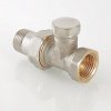 ᐉ Клапан настроечный радиаторный 3/4" вн-нар VALTEC прямой / Регулирующий вентиль на обратку для подключения радиатора отопления с полусгоном VT.020.N.05 ✅ фото | VALTEC ⭐ Pro-Greem
