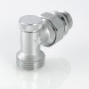 ᐉ Клапан настроечный радиаторный 1/2" x 3/4" Евроконус угловой VALTEC / Регулирующий вентиль с полусгоном на обратку для подключения радиатора VT.019.NER.04 ✅ фото | VALTEC ⭐ Pro-Greem